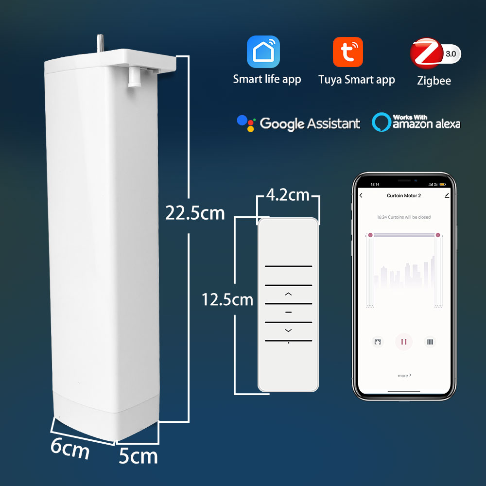 Smart Home Windows App - Tuya ZigBee Alexa Slimme gordijnen Eenvoudige