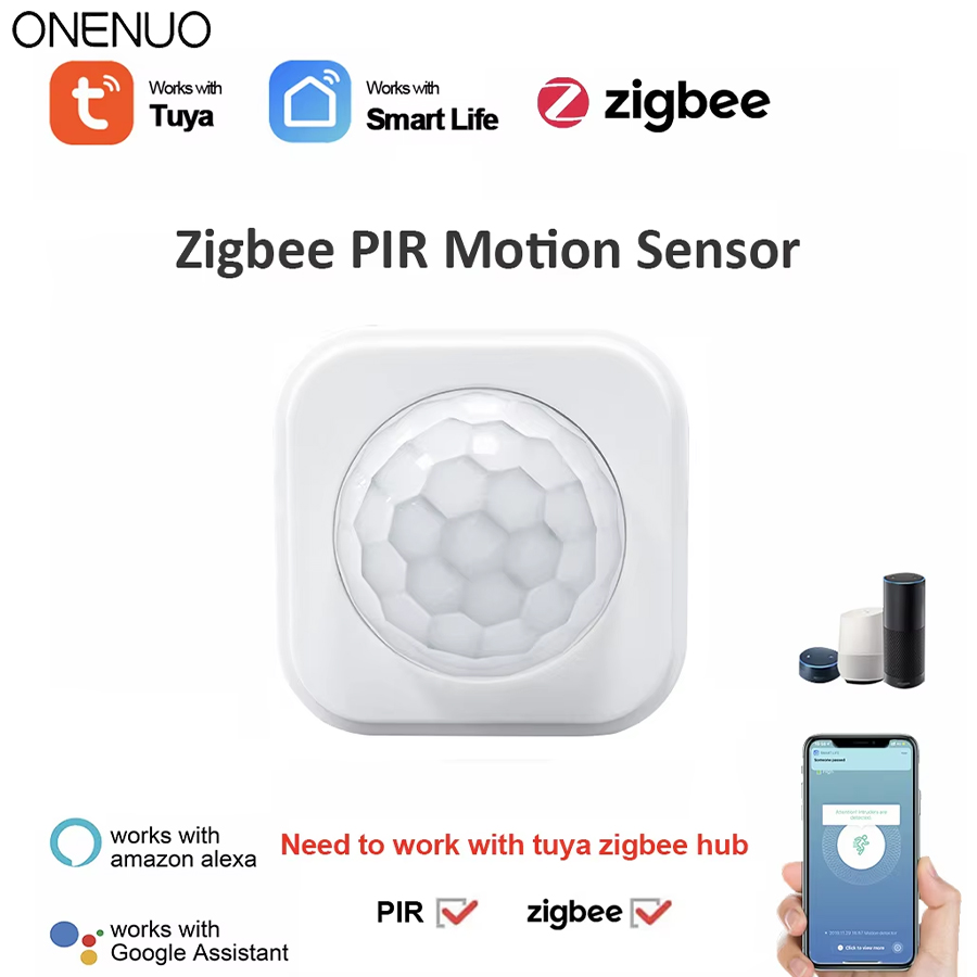Smart Home Zentrale - ONENUO Zigbee Menselijke PIR Bewegingssensor Detector