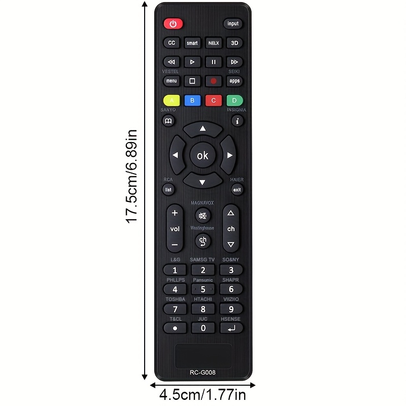 Smart Home Lg - Universele tv-afstandsbediening, compatibel met LG, Samsung,