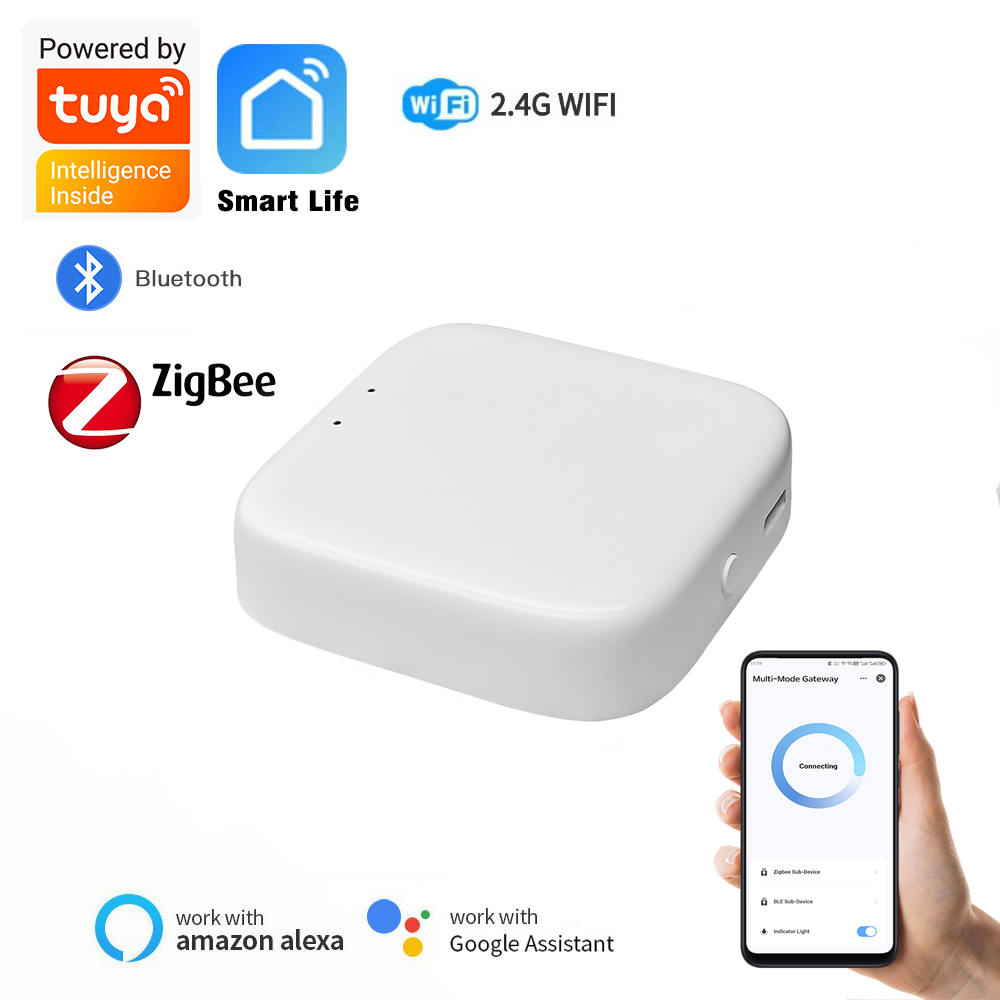 Smart Home Zentrale - Zigbee Gateway Tuya-apparaten Bluetooth Bedraadde Smart
