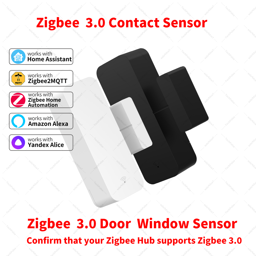 Smart Home Zentrale - Zigbee 3.0 Deur- en raamsensor Contactsensor