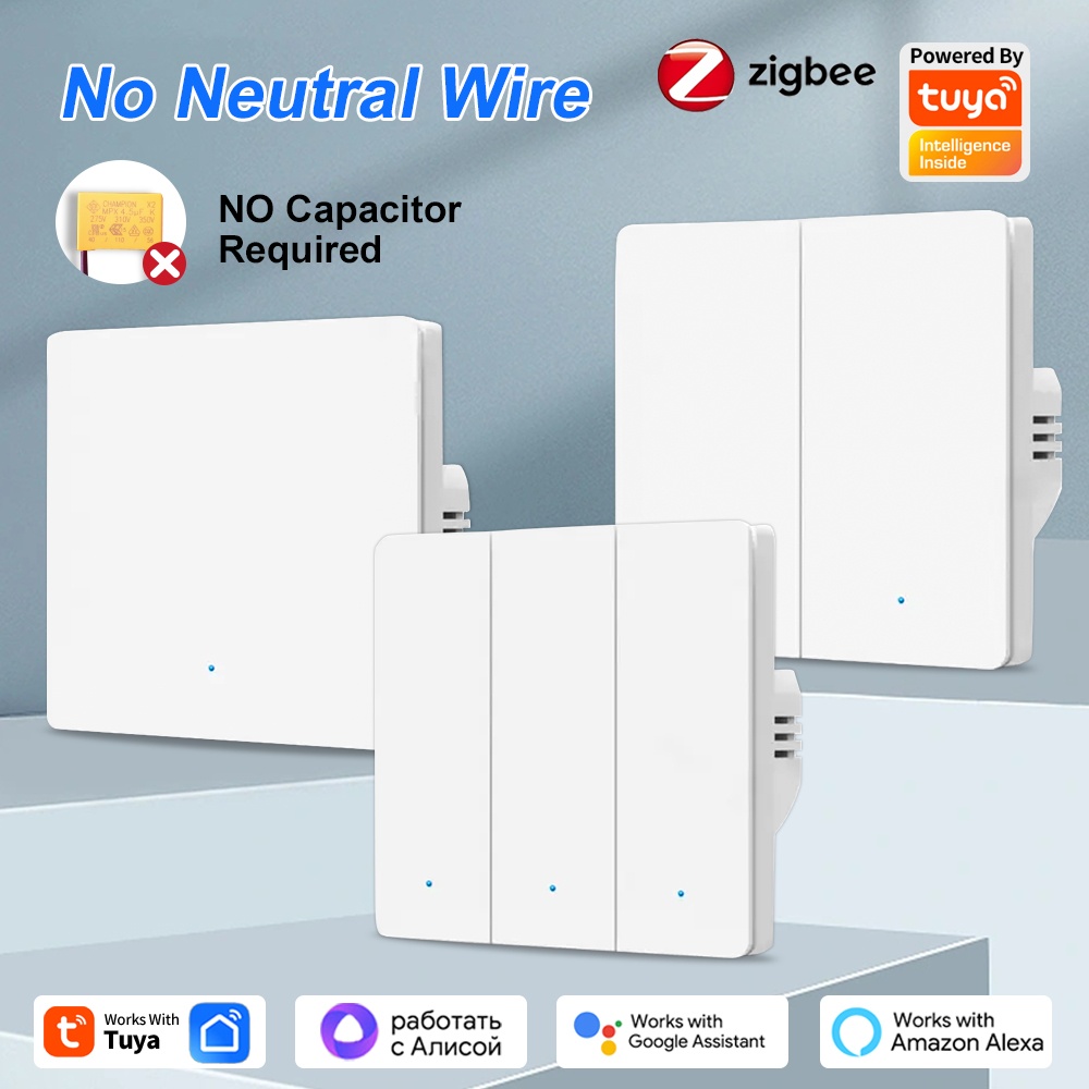 Smart Home Zigbee - Slimme Life ZigBee Drukknop Schakelaar 1