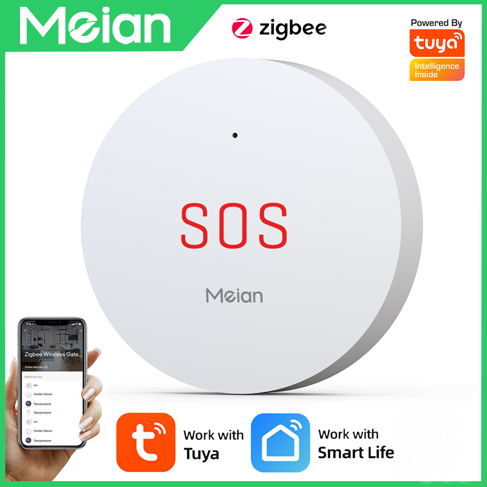 Smart Home Zentrale - Zigbee Tuya Sos Emergency Knop Home