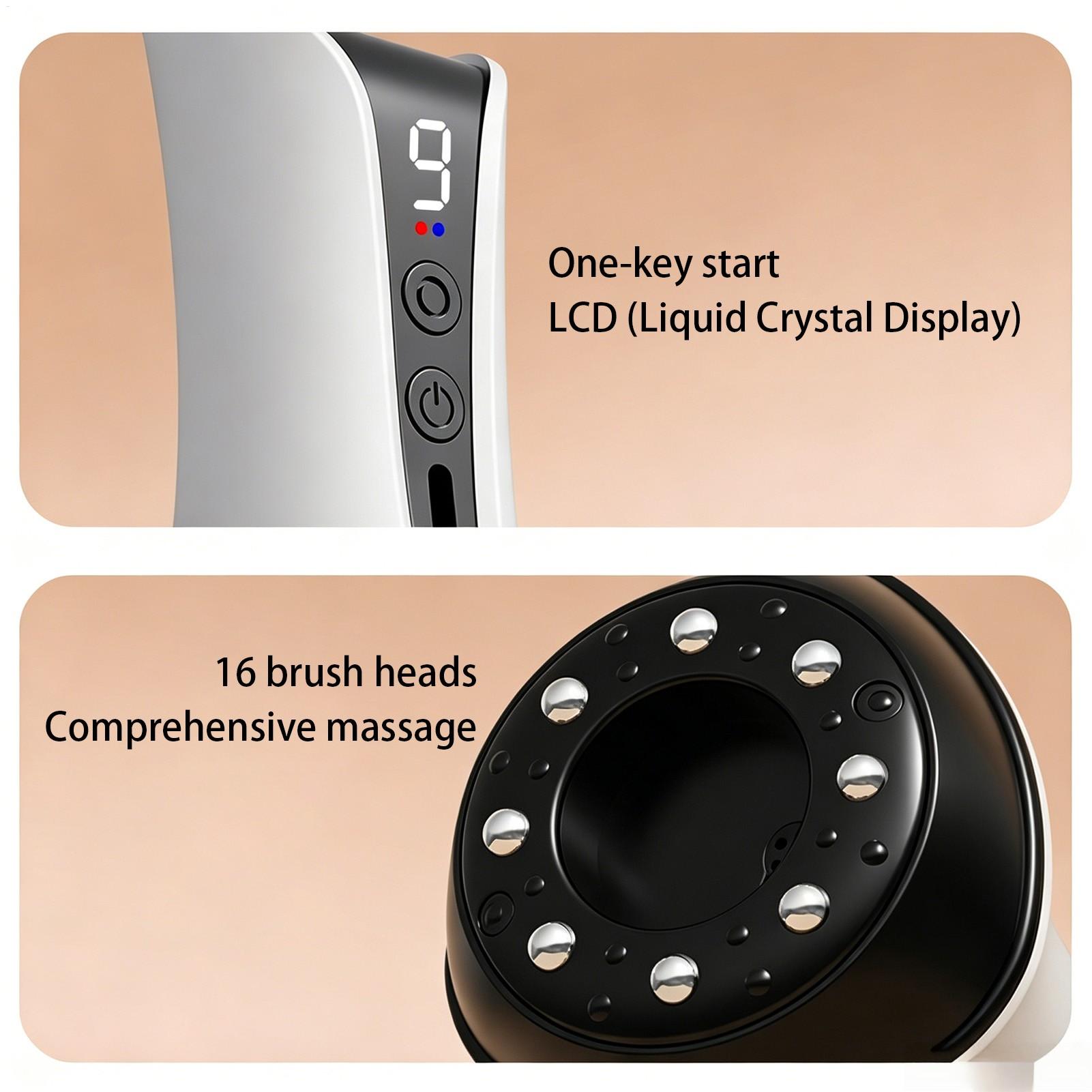Smart Home Or Smart Home - Smart Cupping Massager Multi-mode USB oplaadbare