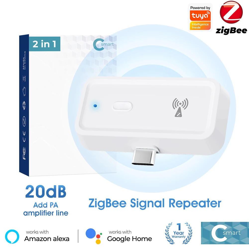 Smart Home Zentrale - Smart Tuya Zigbee 3.0 draadloze signaalversterker