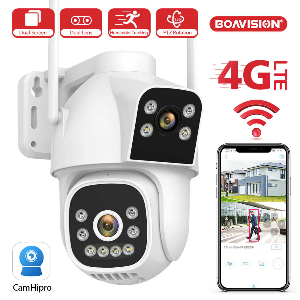Smart Home Camera Ezviz - 4MP 4G Wifi Bewakingscamera AI Auto