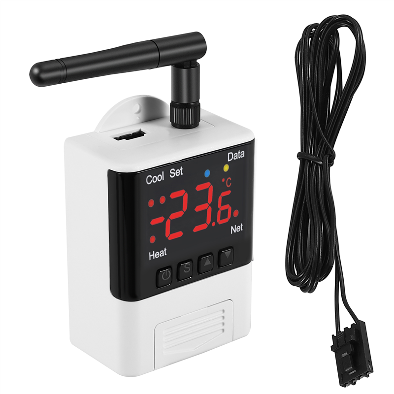 Wifi Thermostat - Draadloze Wifi Temperatuurregelaar Thermostaat AC110-220V DTC1201