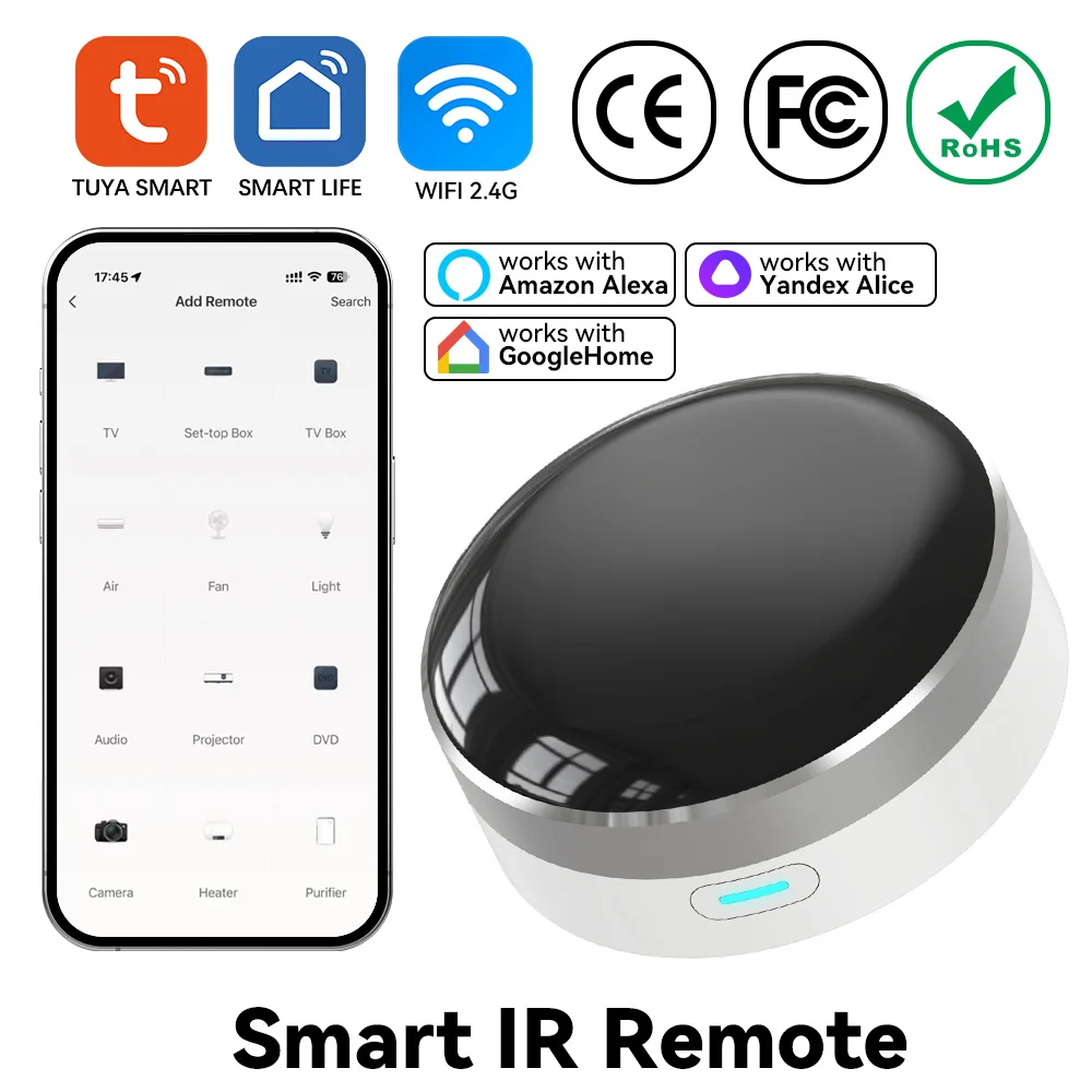 Smart Home Hub Ikea - YFK WiFi Smart IR Blaster Universele