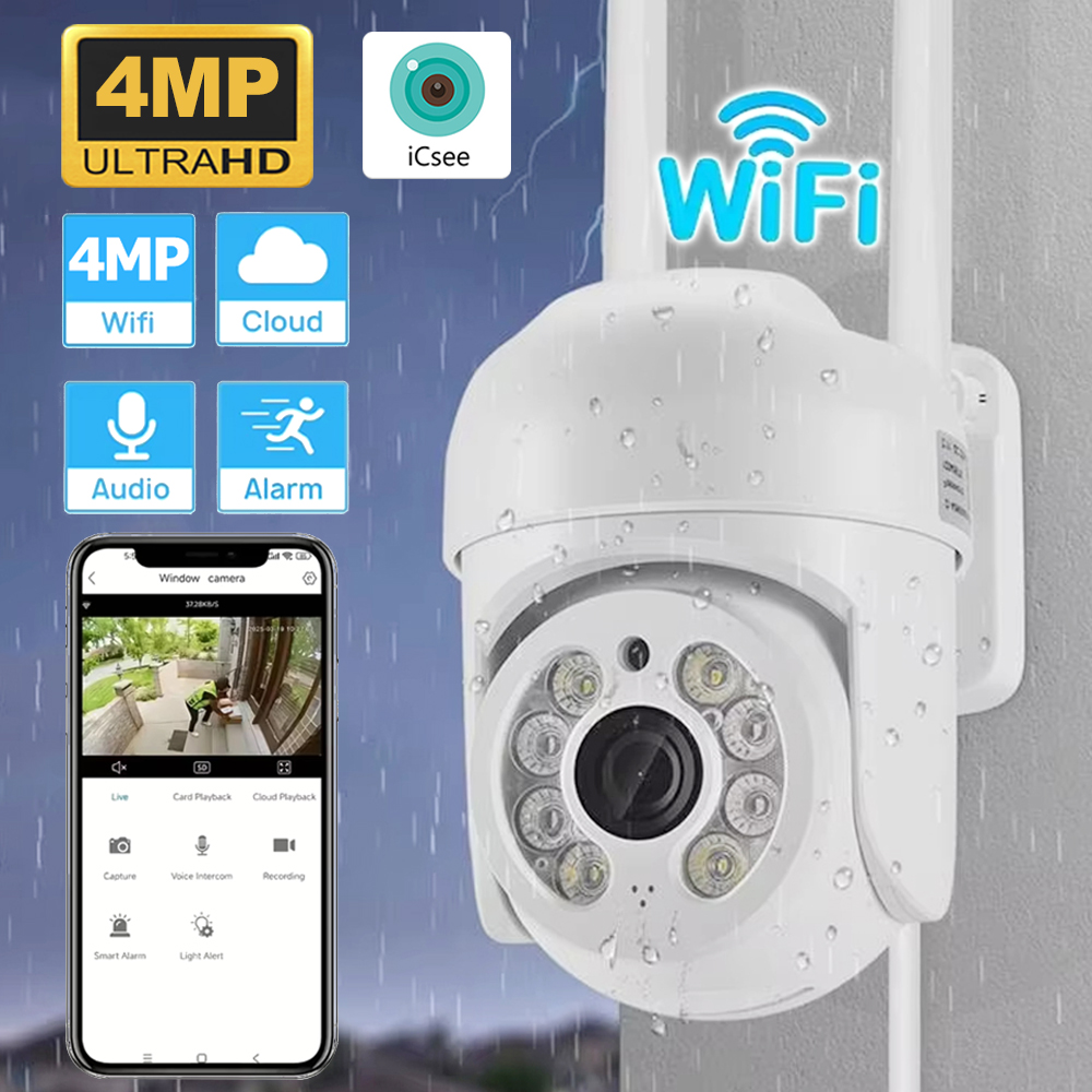 ICsee 4MP Draadloze PTZ Beveil - Smart Home Windows App recensie en prijs