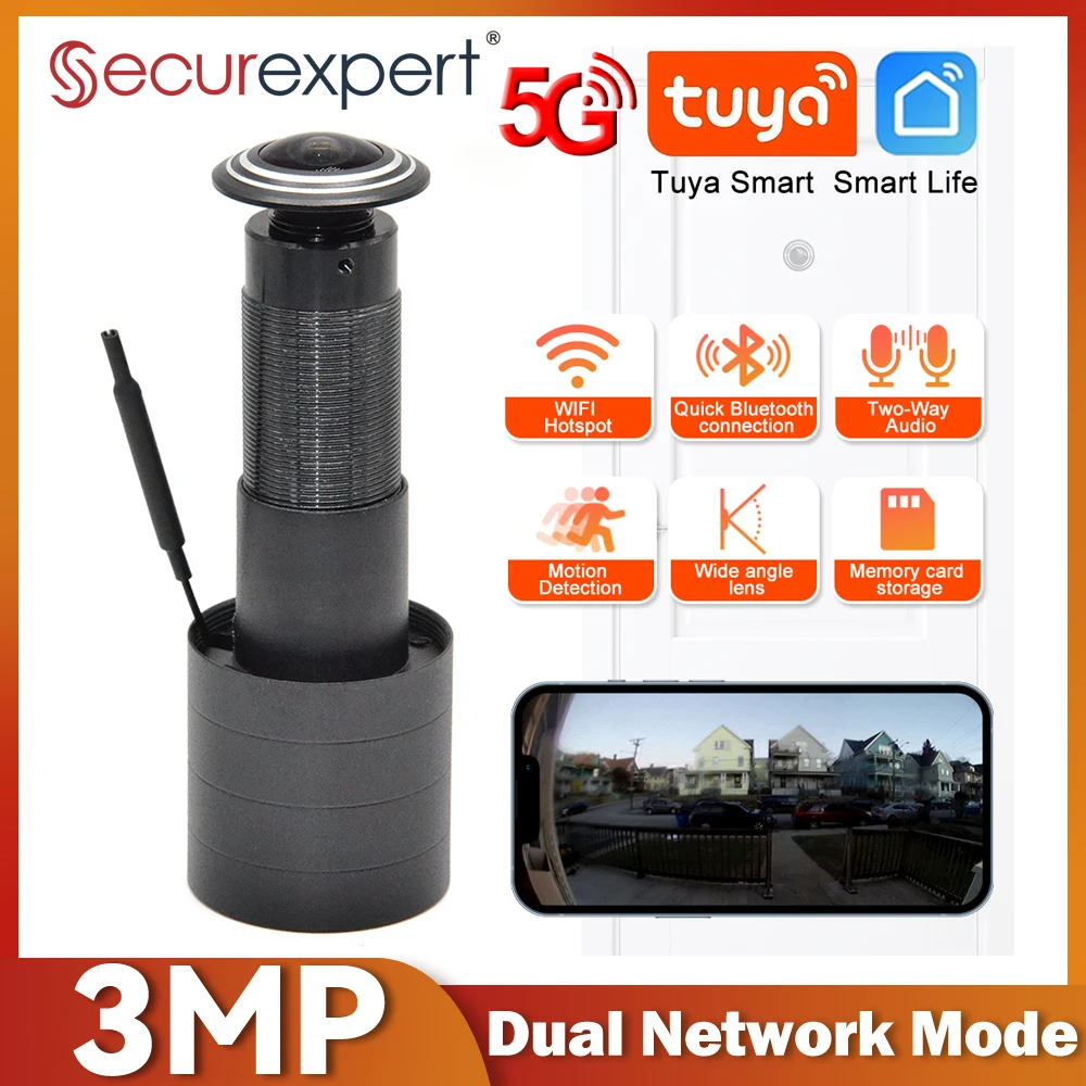 3MP HD 2.4G/5G WiFi Deurkijker - Smart Home Camera Ezviz recensie en prijs