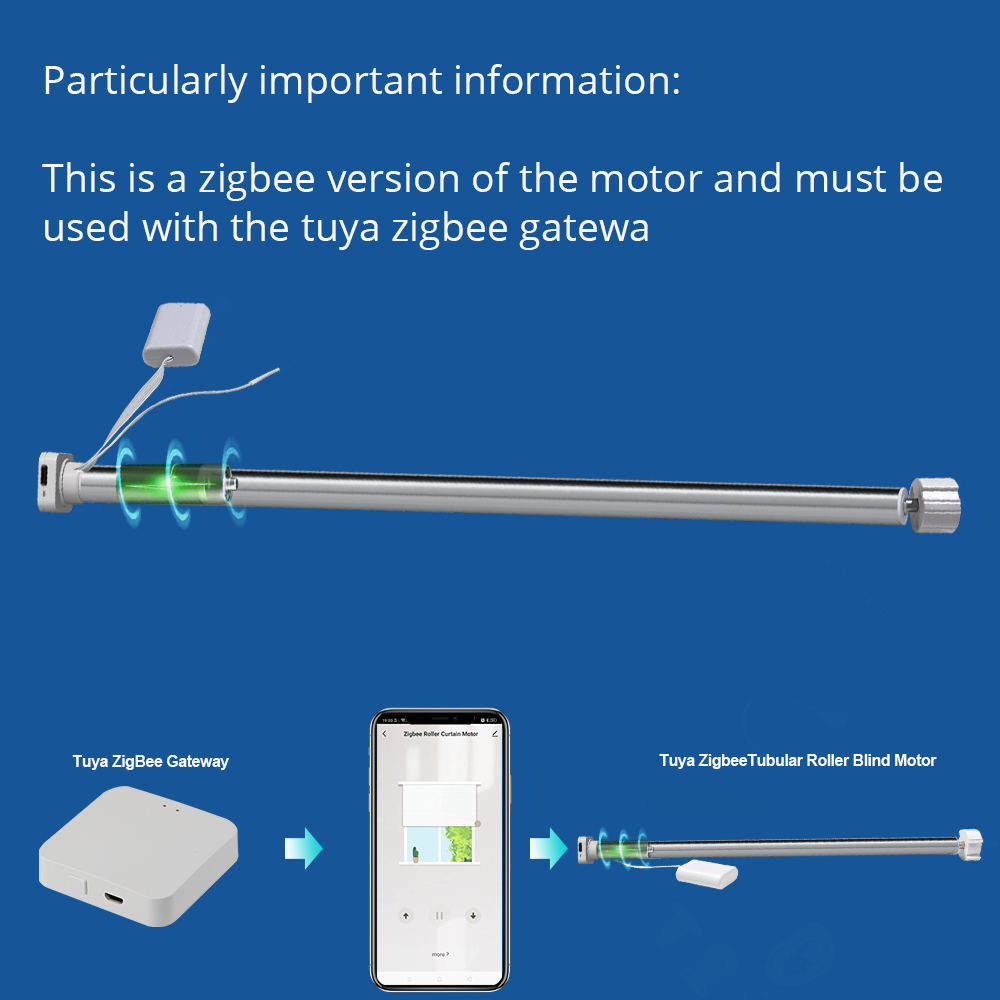 Tuya Zigbee Batterij Sluiter R - Smart Home Blinds recensie en prijs
