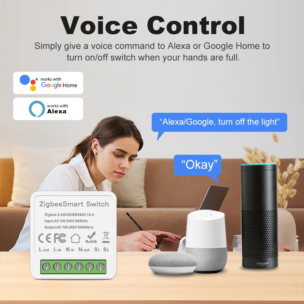 Manhot ZigBee 3.0 schakelmodul - Smart Home Zigbee recensie en prijs