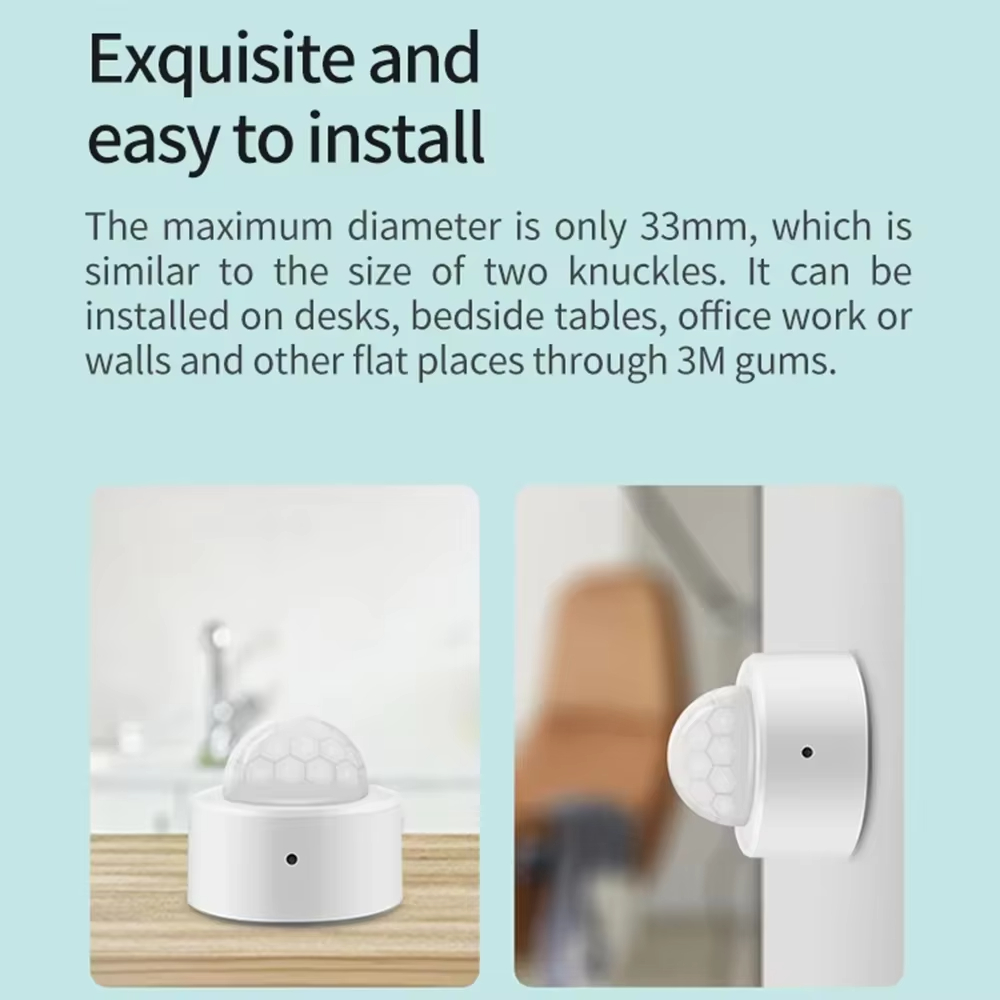 Zigbee Mini PIR Bewegingssenso - Zigbee Motion Sensor recensie en prijs
