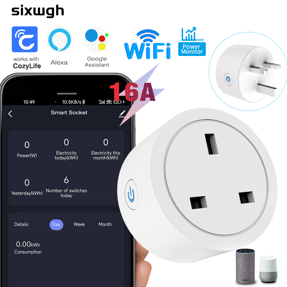 WiFi Smart Socket 16A UK-stekk - Smart Home Or Smart Home recensie en prijs