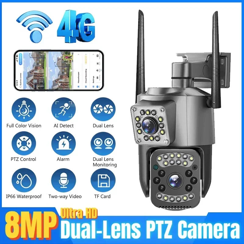 8MP WIFI IP-camera 4K PTZ Dual - Smart Home Camera Ezviz recensie en prijs