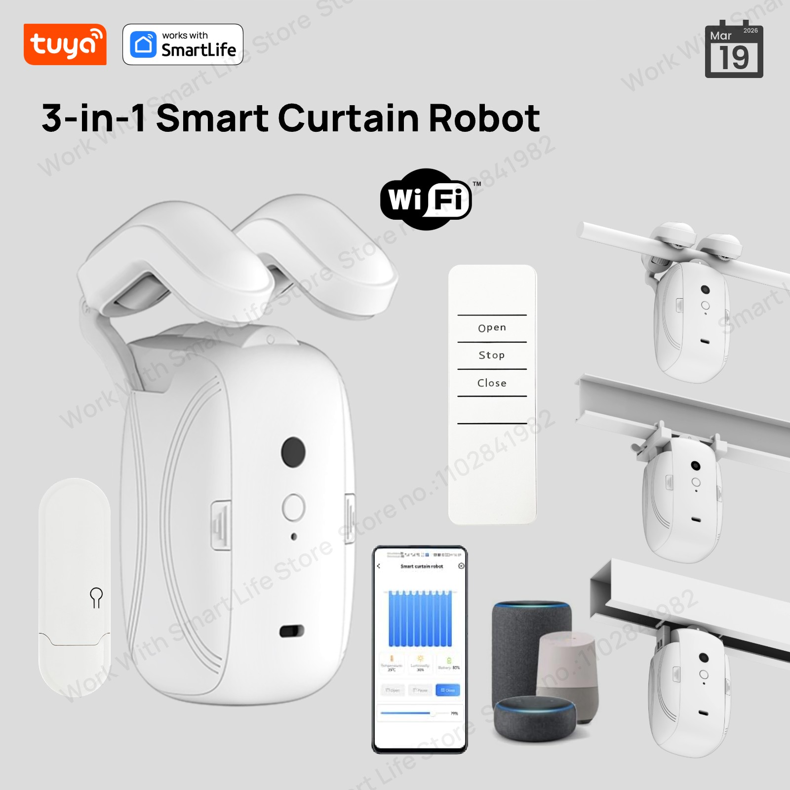 1/2 stuks Tuya Smart WiFi gord - Smart Home Zentrale recensie en prijs
