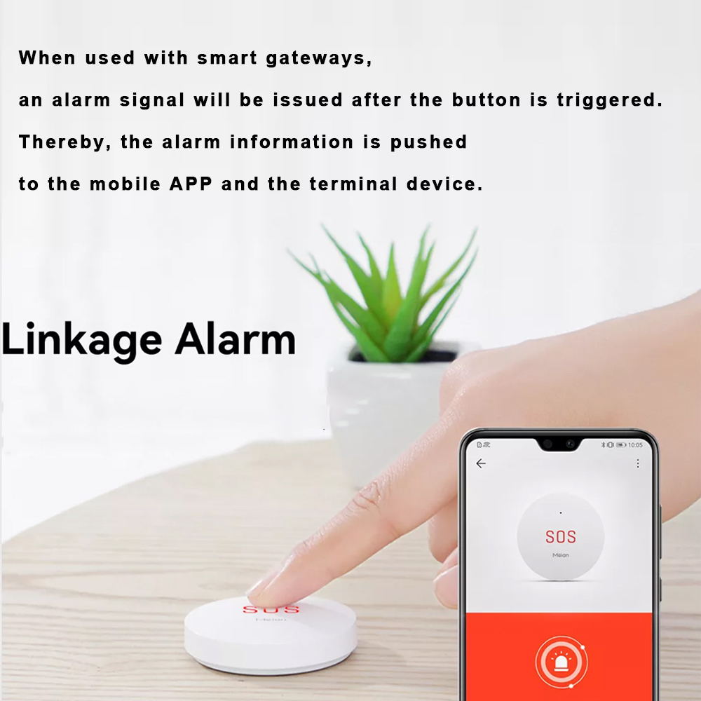 Zigbee Tuya Sos Emergency Knop - Smart Home Zentrale recensie en prijs