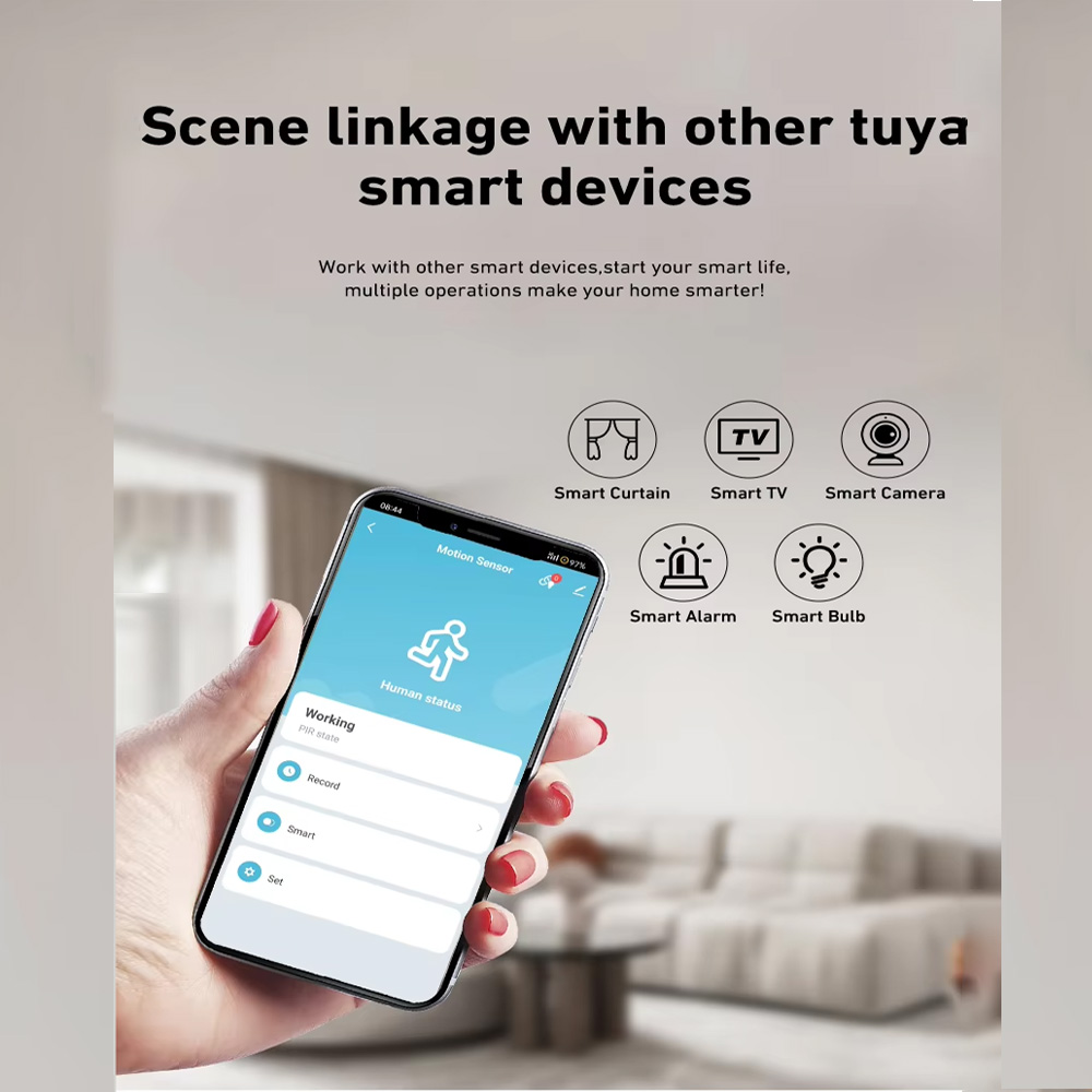 Slimme PIR-bewegingssensor WiF - Zigbee Motion Sensor recensie en prijs