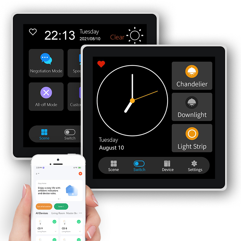 FUERS 4-inch touchscreen Multi - Smart Home Zigbee recensie en prijs