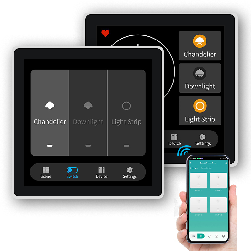 FUERS 4-inch touchscreen Multi - Smart Home Zigbee recensie en prijs