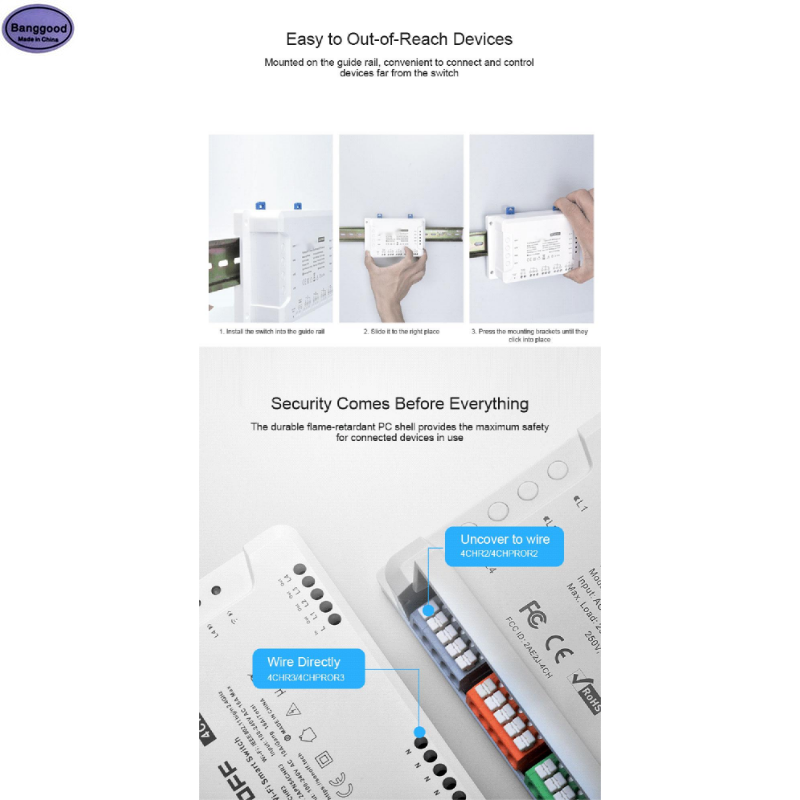 4CH R3 Of Pro R3 Wifi Smart Sw - Smart Home Or Smart Home recensie en prijs