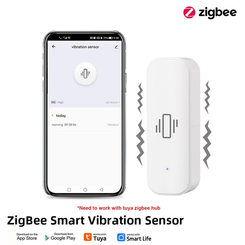 Tuya Smart Trillingssensor Zig - Zigbee Motion Sensor recensie en prijs