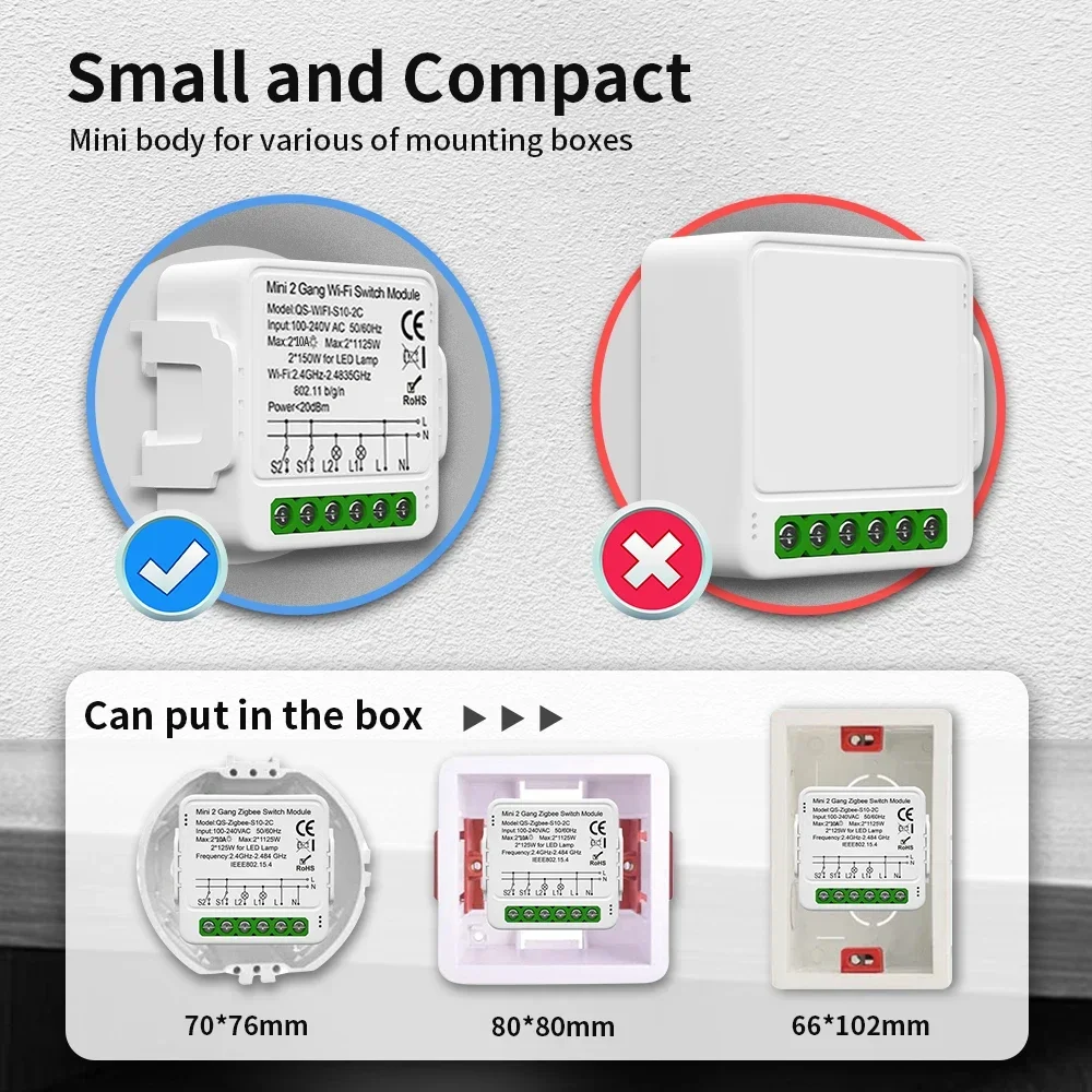 TNCE Tuya Gordijnschakelaarmod - Smart Home Blinds recensie en prijs