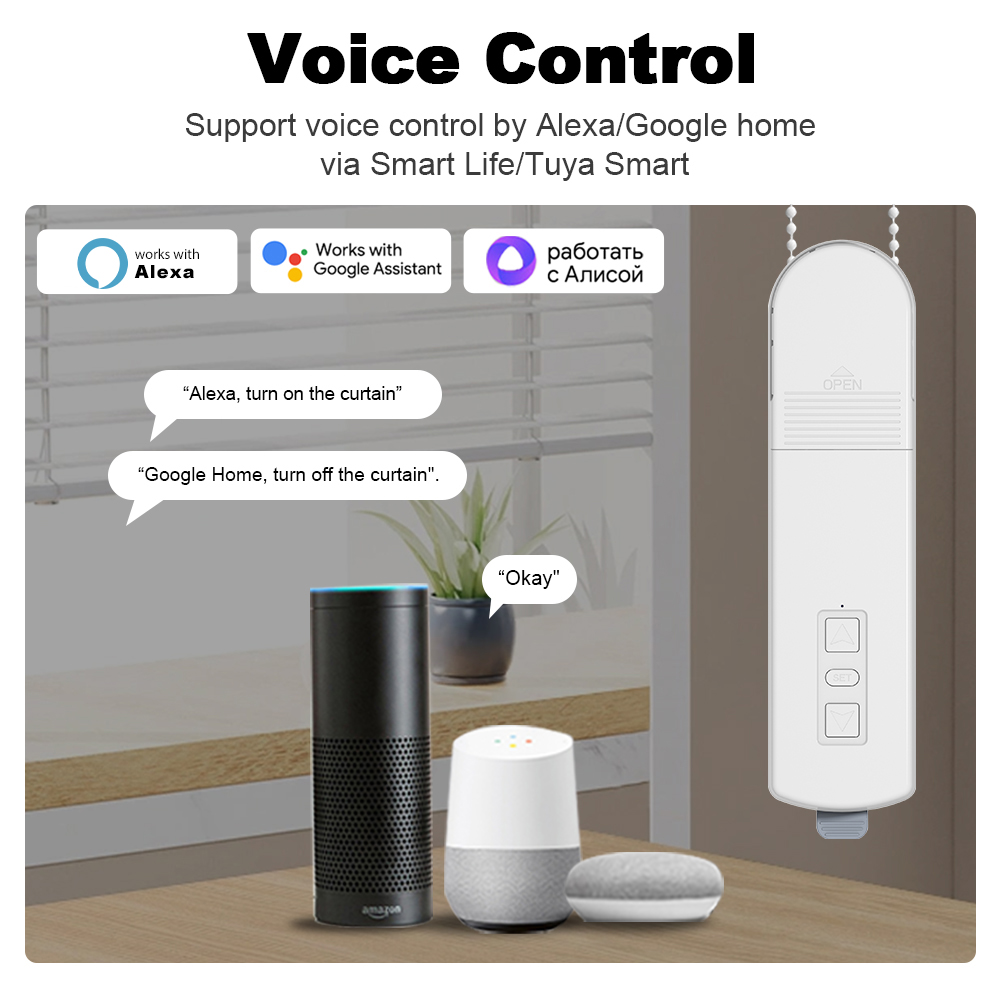 MANHOT WiFi/Zigbee slimme rolg - Smart Home Blinds recensie en prijs